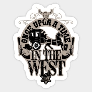 Once Upon A Time In The West Sticker